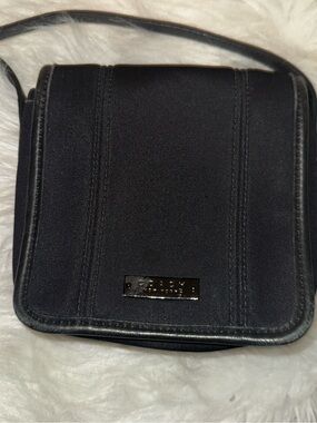 Coach vintage neoprene leather crossbody